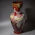 Large Red Vase with Floral Decoration from Zsolnay Ceramics, Hungary, Early 20th Century For Sale - Image 4 of 16