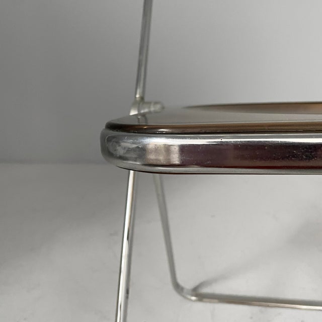 Italian Modern Plia Chair attributed to Giancarlo Piretti for Anonima Castelli, 1970s For Sale - Image 10 of 18