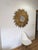 Mid-Century Modern Large Sun Mirror in Carved and Gilded Wood, 1950s For Sale - Image 3 of 18