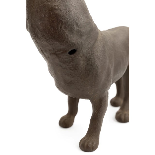 Antique Cast-Iron Boston Terrier Doorstop — National Foundry, C. 1925–1935 For Sale - Image 6 of 8