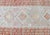 Light Blue and Soft Orange Antique Persian Malayer Runner With Geometric Motifs 3'5 X 11 For Sale - Image 10 of 12