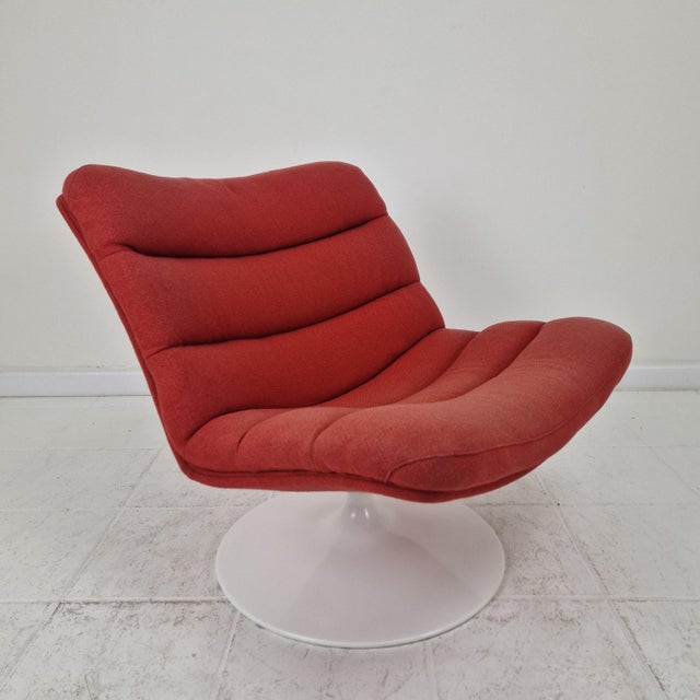 Mid-Century Modern Model 975 Lounge Chair attributed to Geoffrey Harcourt for Artifort, 1970s For Sale - Image 3 of 12