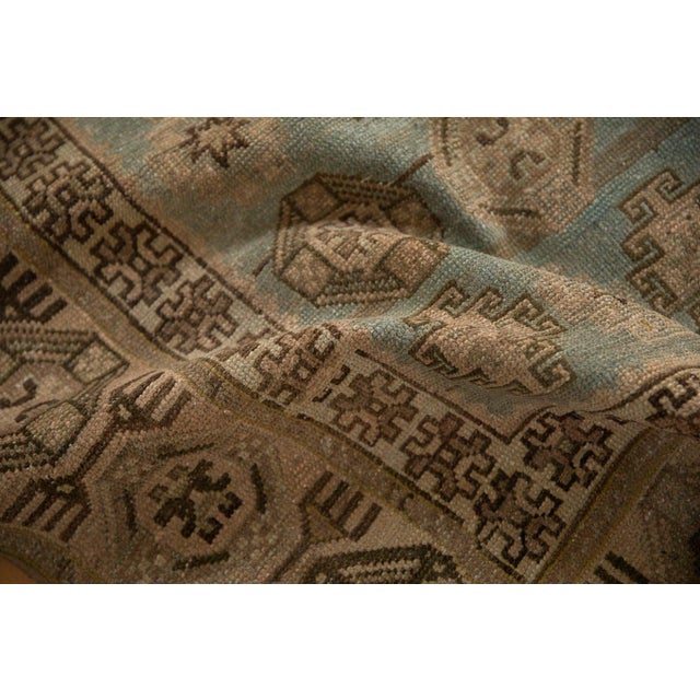 Traditional Vintage Fine Distressed Hamadan Rug Runner - 3'7" x 9'6" For Sale - Image 3 of 11