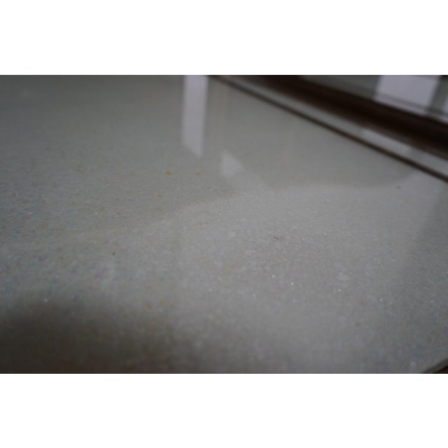 Mid 20th Century A Pair of Reverse-Painted and Opalescent Nightstands For Sale - Image 17 of 18