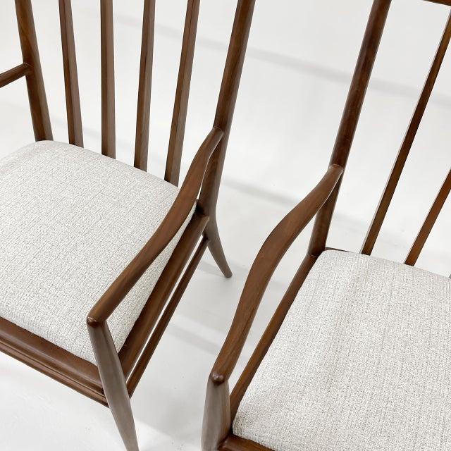 Set of Armchairs in the Style of T. H. Robsjohn-Gibbings, 1960s For Sale - Image 10 of 10