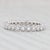 2020s New 0.30ctw Diamond Eternity Ring 18k Gold Stackable Anniversary Band Spark, Size 6 For Sale - Image 5 of 8
