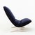 Vintage Mid Century Modern Scoop Lounge Chair in Kvadrat Fabric For Sale - Image 10 of 12
