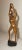 Antique Hand Carved Abstract Modernist Nude Lady Wood Figural Sculpture Statue For Sale - Image 4 of 13