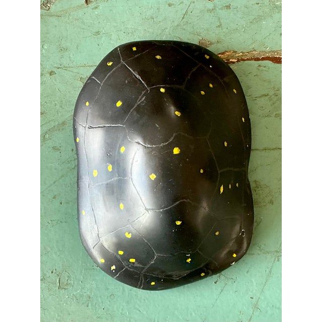 Traditional Vintage Italian Scagliola Pigmented Plaster Turtle Shell For Sale - Image 3 of 12