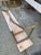 Tan Vintage India Teak & Iron Bench For Sale - Image 8 of 8