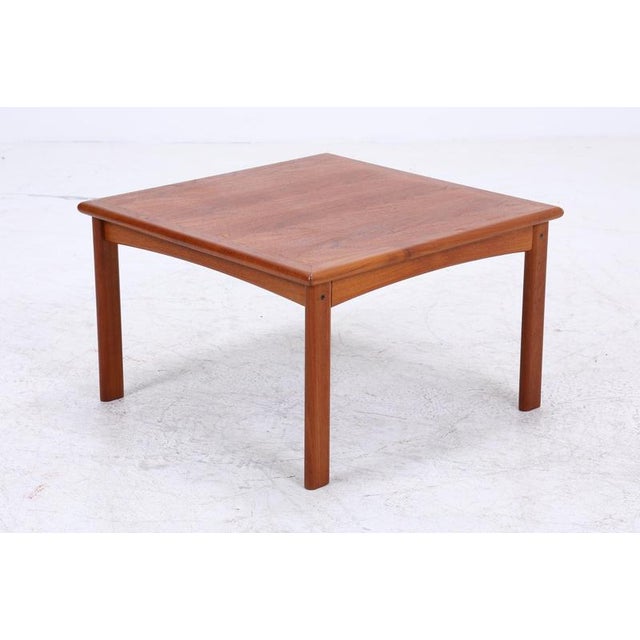 Mid-Century Danish Teak Side or Coffee Table, 1960s For Sale - Image 10 of 11