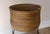 Mid-Century Modern Vintage Gabriella Crespi Style Pencil Reed Basket With Cutout Handles For Sale - Image 3 of 9