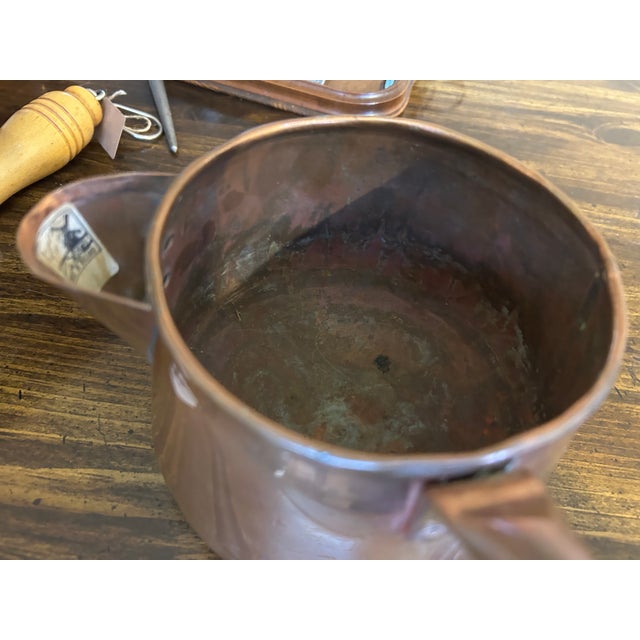 Antique Copper Pouring Pot For Sale - Image 9 of 9