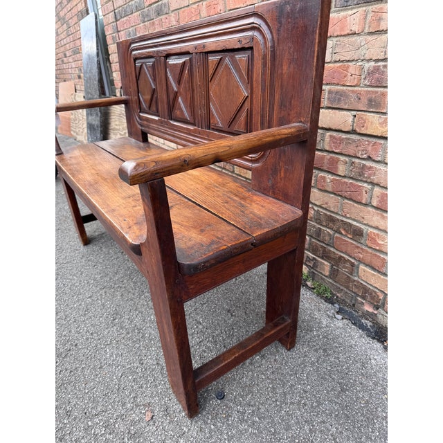 19th Century English Bench For Sale - Image 13 of 13