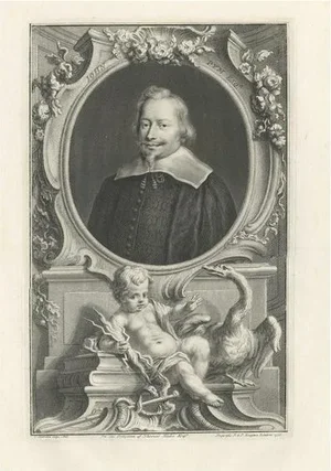 Portrait of John Pym Portret, Paper