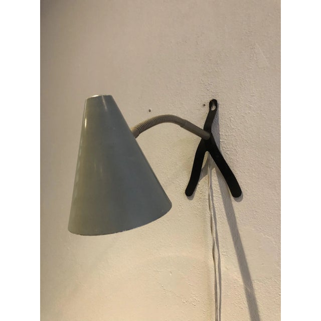 Industrial Small Mid-Century Table Lamp by H. Th. J. A. Busquet for Hala, 1950s For Sale - Image 3 of 10