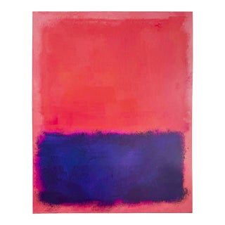 1403 Mark Rothko Untitled 1960 61 Vintage Poster For Sale