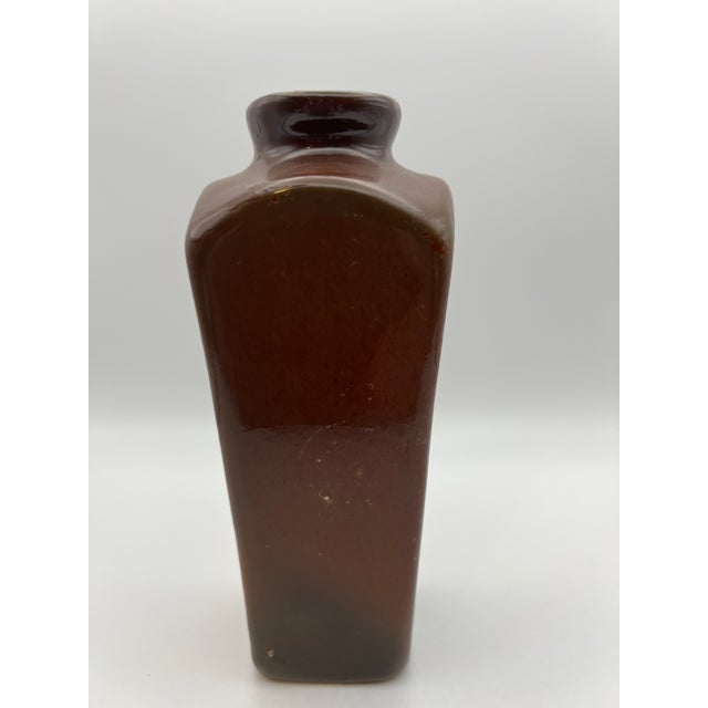 1920s Arts & Crafts Pottery Vase Attributed to Jb Owens Floral Motif For Sale - Image 4 of 9