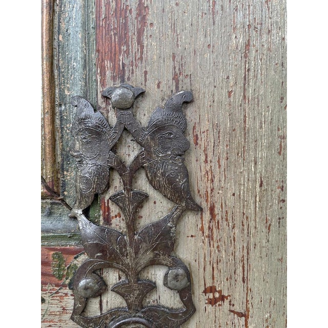 Painted 2-Door Wardrobe, 1804 For Sale - Image 13 of 18