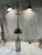 Modern 1960s Philippe Barbier Nickel and Chrome Floor Lamp For Sale - Image 3 of 11