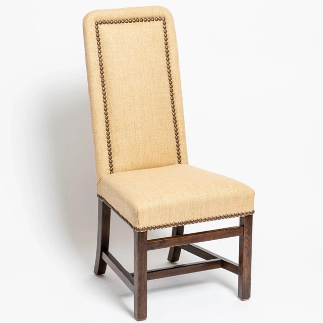 1970s 1970s Vintage Upholstered Dining Chairs - Set of 6 For Sale - Image 5 of 10