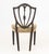 Hepplewhite Style Mahogany Occasional Chair For Sale In New York - Image 6 of 6
