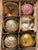1900 - 1909 4 PCS Antique Blown Glass Christmas Balls For Sale - Image 5 of 5