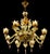 Murano chandelier glass that tells a story. This extraordinary 1950s murano chandelier seems born from a botanical...