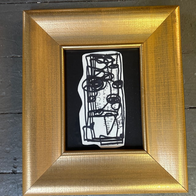 6 Contemporary Original Wayne Cunningham Abstract Marker Drawings - Set of Six For Sale In Philadelphia - Image 6 of 8