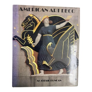 American Art Deco Hardcover Coffee Table Book by A. Duncan 1st Ed. 1986 For Sale