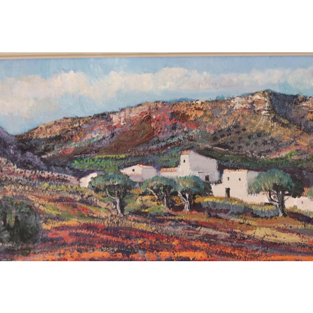 Henry Eldin, Bergsby Taragona, 1960s, Oil on Canvas, Framed For Sale - Image 11 of 18