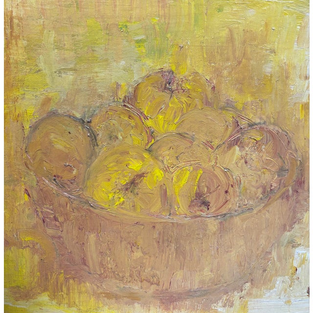Vintage Abstract Impressionist Still Life Oil Painting. A must have for any room of the house. Framed and Signed. Frame...