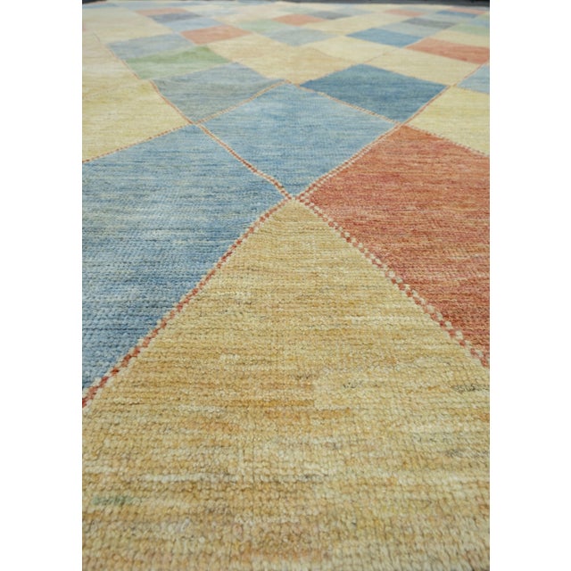 Early 21st Century Turkish Oushak Rug 12'2" x 15'4" #18579 For Sale - Image 5 of 8