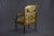 Late 19th Century New Scalamandre Upholstery Restored Antique Louis XV-style Carved Giltwood Bergere Open Armchair, French Provincial Accent Chair For Sale In Washington DC - Image 6 of 7