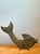 This striking mid-century modern bronze fish figurine exemplifies the playful sophistication and sculptural clarity that...