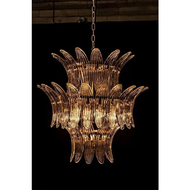 Mid-Century Modern NOIR King Chandelier For Sale - Image 3 of 6