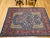 Vintage Persian Tabriz Area Rug, Hand-Knotted Wool, Floral Pattern, Navy & Red, 4x6 For Sale - Image 4 of 15