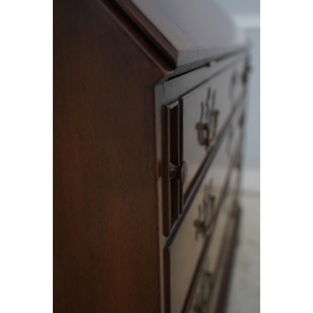 1960s Kittinger Cw-1 Colonial Williamsburg Mahogany Desk For Sale - Image 13 of 18