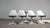 Tulip Table and Chairs by Maurice Burke for Arkana, Set of 5 For Sale - Image 9 of 10