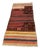 Vintage Handwoven Tribal Kilim Rug with Geometric Patterns, 1960s For Sale