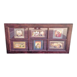 Framed Whimsical Monkey, Dog Fun 6 Print Custom Made Wall Art Work