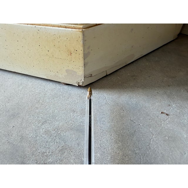 Mid Century Drexel Esperanto Buffet Credenza With Geometric Paneled Doors For Sale - Image 16 of 17