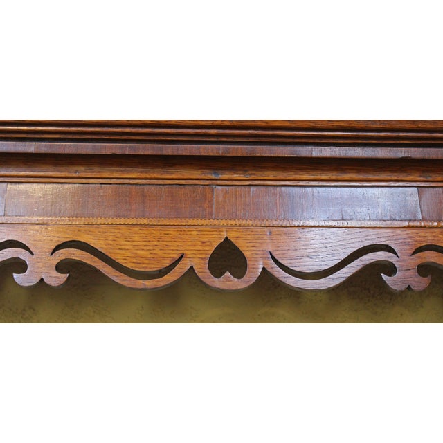 George III Period English Country Oak Dresser, Circa 1800-1830 For Sale - Image 10 of 11