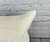Turkish 20 x 20 Hemp Pillow Turkish Cushion Natural Grayish White Pillow Cushion Cover For Sale - Image 3 of 4