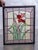 Art Nouveau Stained Glass Panel, 1910 For Sale - Image 6 of 10