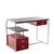 Black Small Vintage Bauhaus Desk in Red and Black Lacquered, 1930s For Sale - Image 8 of 8