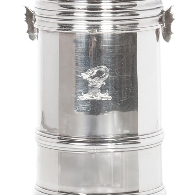 Antique Sterling Silver Silver Sugar Shaker Caster Muffineer Elkington & Co London 1912 For Sale - Image 10 of 12