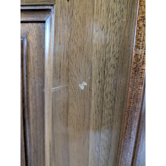 Sideboard in Mahogany and Breccia Marble For Sale - Image 10 of 11
