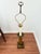 Late 20th Century Vintage Brass & Onyx Column Lamp, Tall Floor or Table Use – 41” For Sale - Image 5 of 5