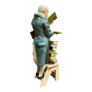 Ak Kaiser Porcelain Figure of “The Librarian”